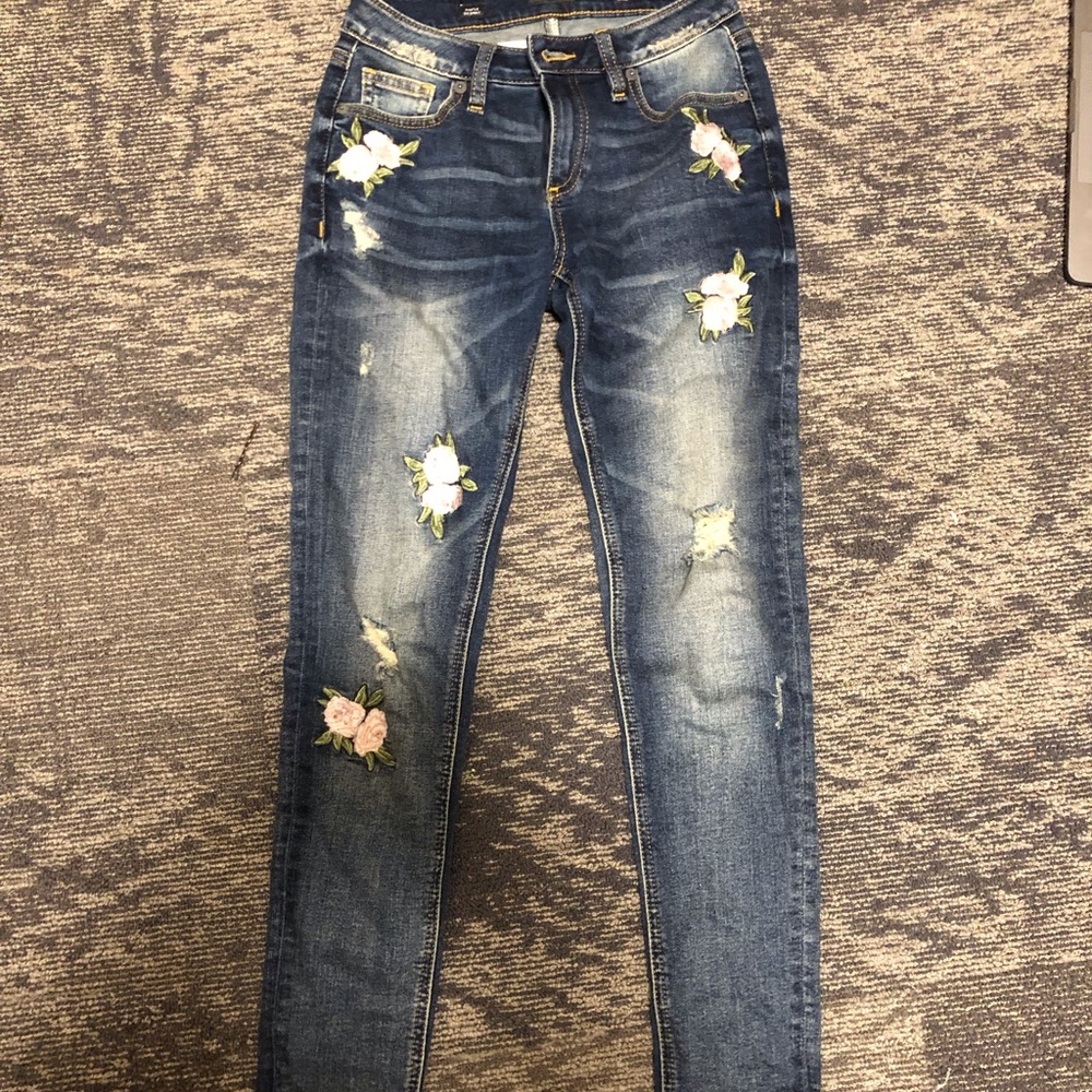 Floral Miss Me Jeans